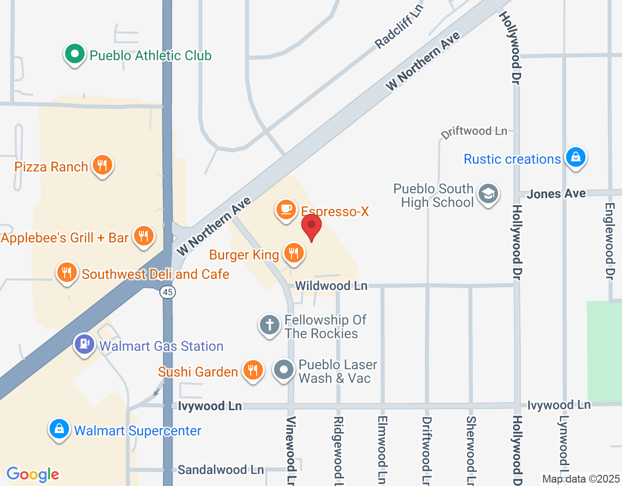 1834 Vinewood Ln, Pueblo, CO 81005, USA