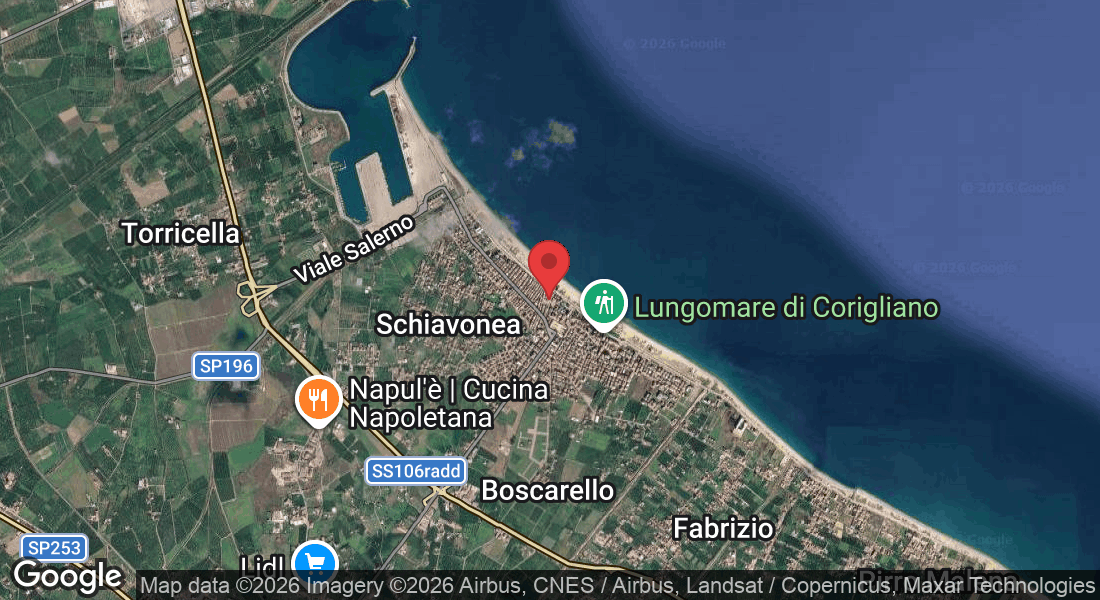 Via la Spezia, 31, 87064 Schiavonea CS, Italia