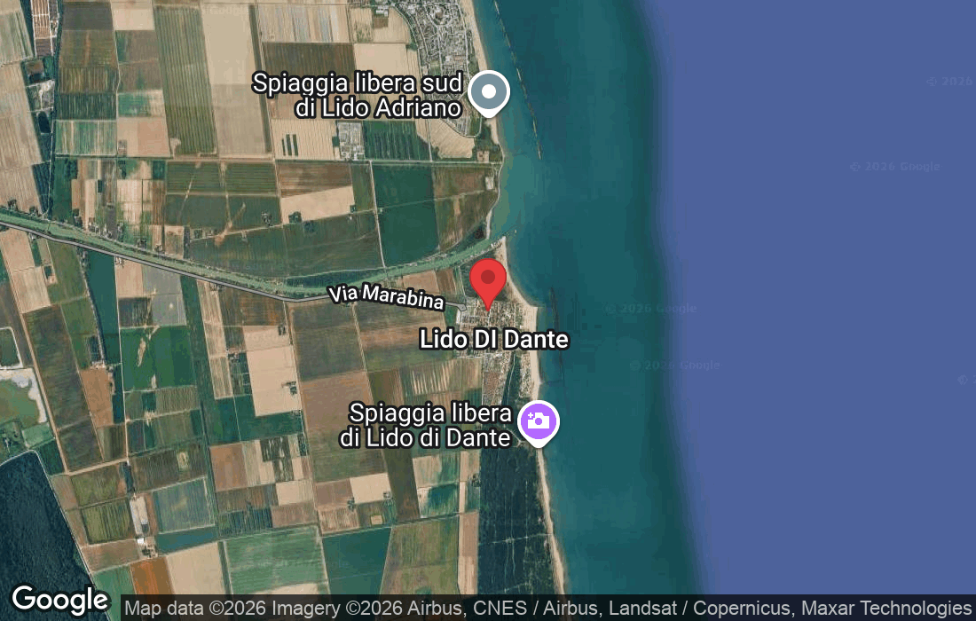 Via Marabina, 219A, 48124 Lido di Dante RA, Italy