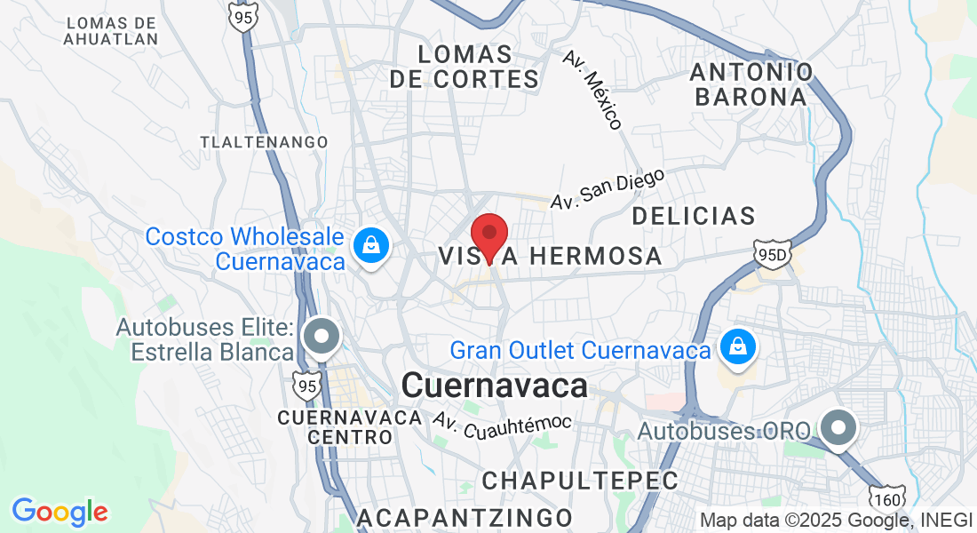Av Teopanzolco 305-A, Vista Hermosa, 62290 Cuernavaca, Mor., México
