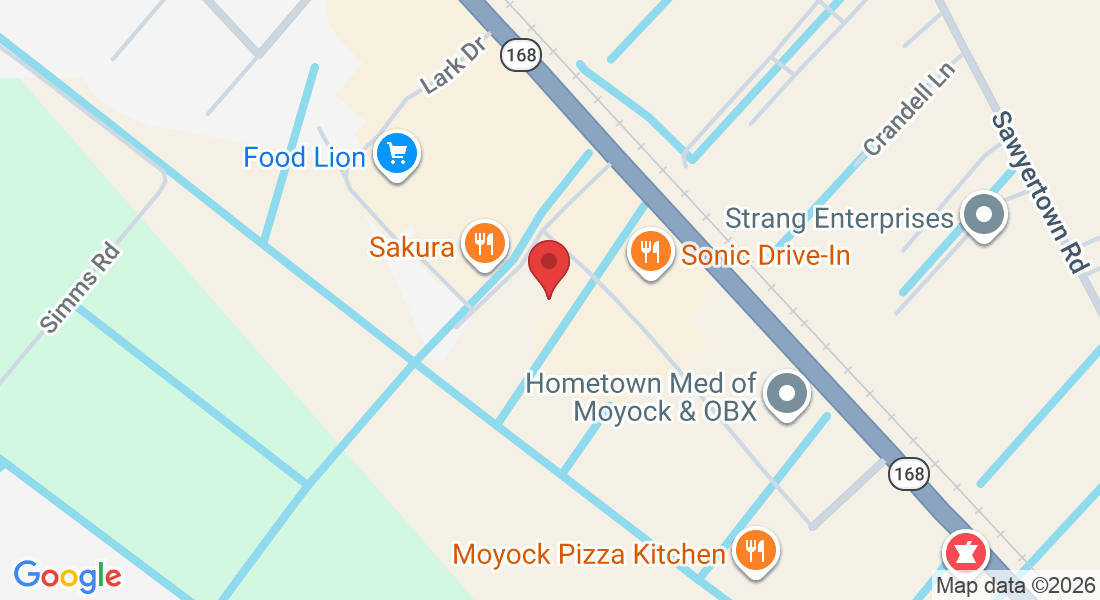 100 Currituck Commercial Dr suite 102, Moyock, NC 27958, USA