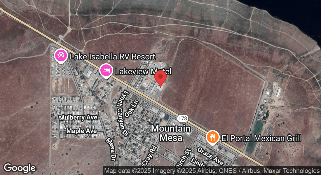 12301 CA-178, Lake Isabella, CA 93240, USA