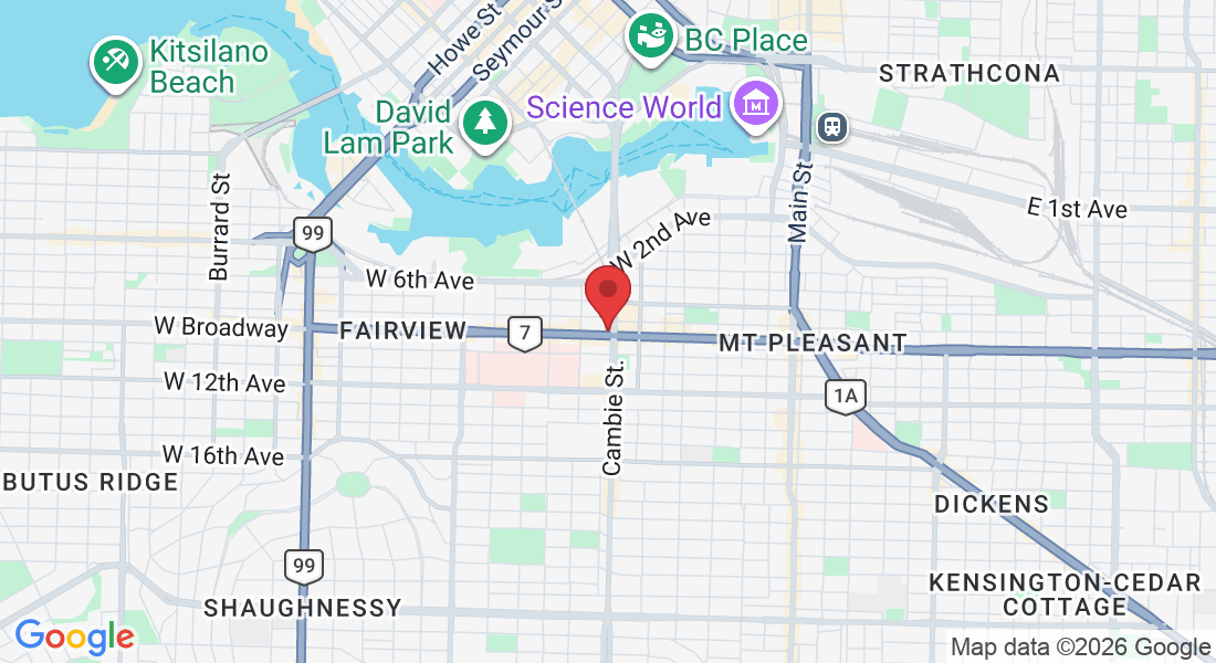 507 W Broadway suite 350, Vancouver, BC V5Z 1E6, Canada
