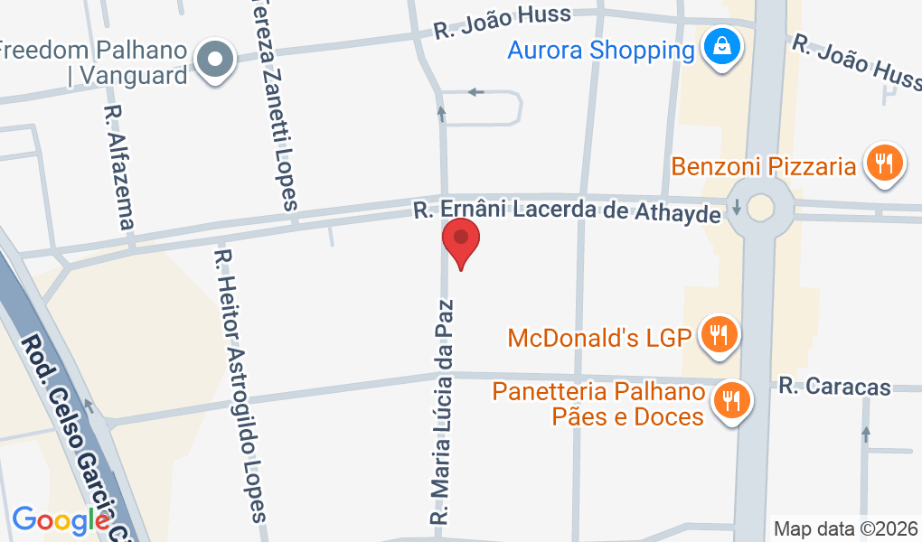 R. Maria Lúcia da Paz, 550 - Palhano 1, Londrina - PR, 86050-470, Brasil