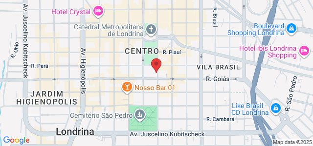 Av. Rio de Janeiro, 700 - Centro, Londrina - PR, 86010-150, Brasil