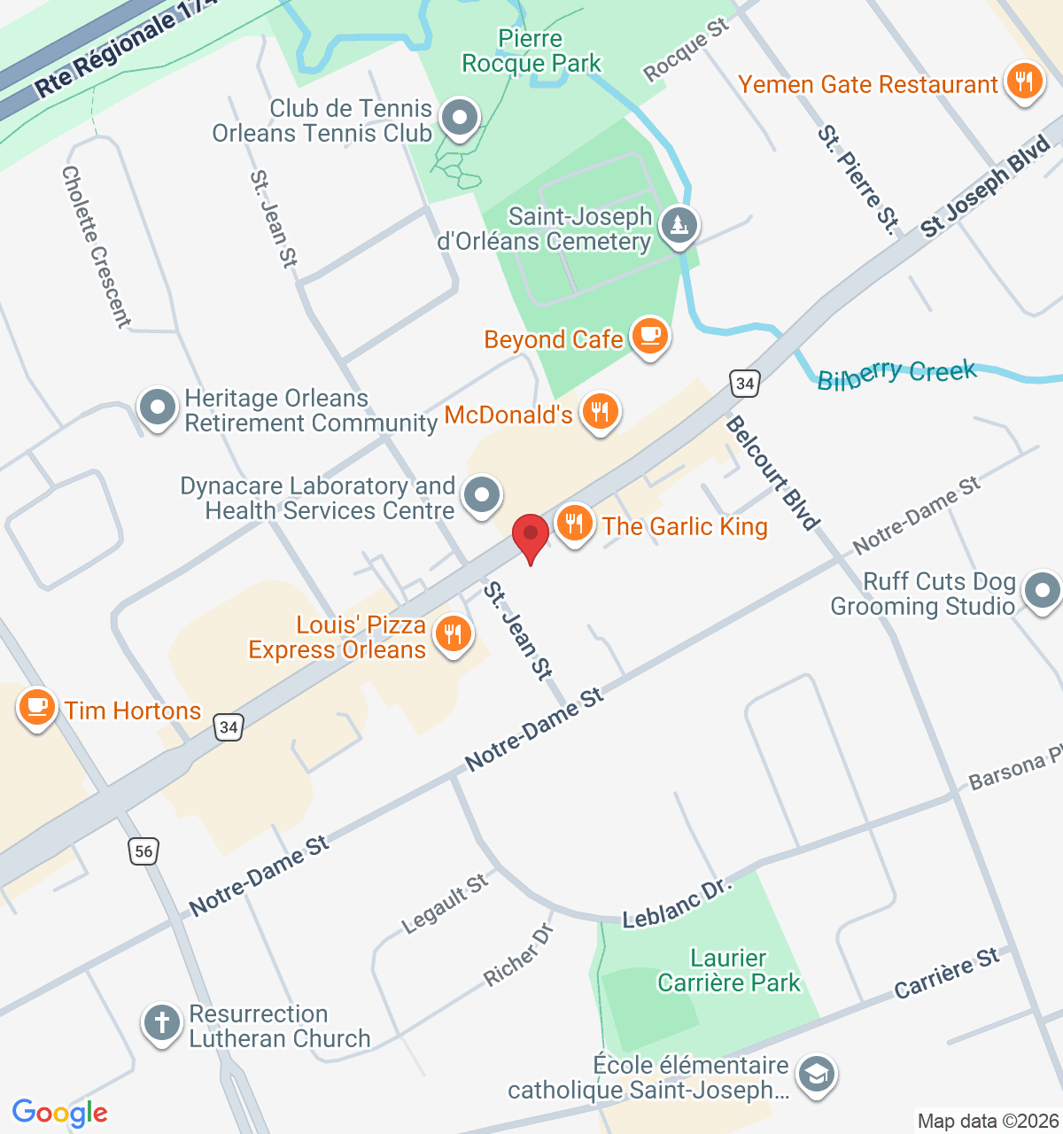 2580 St Joseph Blvd, Ottawa, ON K1C 1N9, Canada