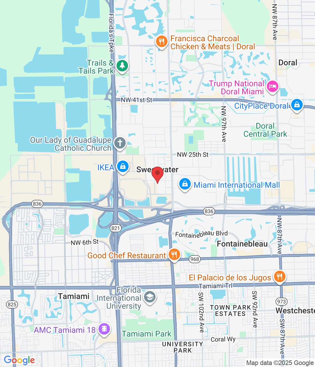 1695 NW 110th Ave, Miami, FL 33172, USA