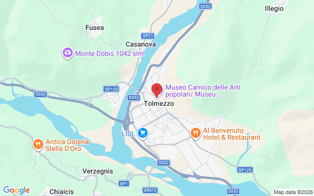 Piazza Garibaldi, 2, 33028 Tolmezzo UD, Italia