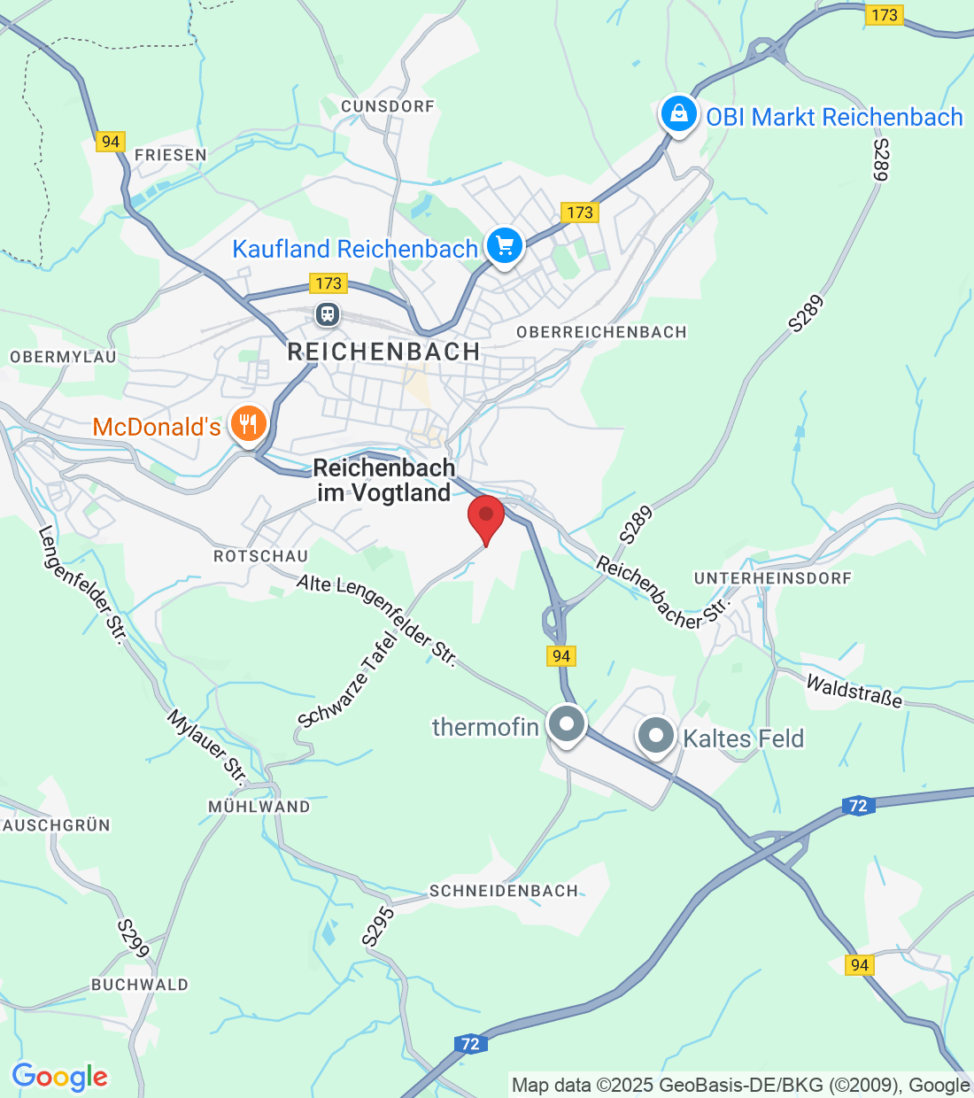 Plauensche Str. 37, 08468 Reichenbach im Vogtland, Deutschland