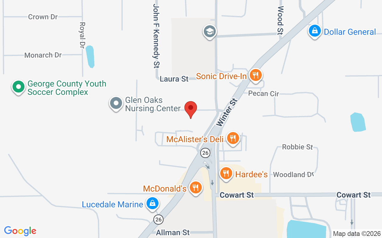 103 W Frontage Rd suite a, Lucedale, MS 39452, EE. UU.