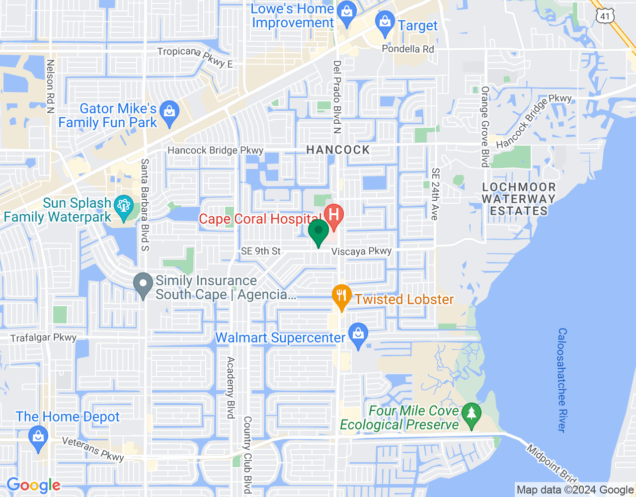 1401 Viscaya Pkwy #1, Cape Coral, FL 33990, USA