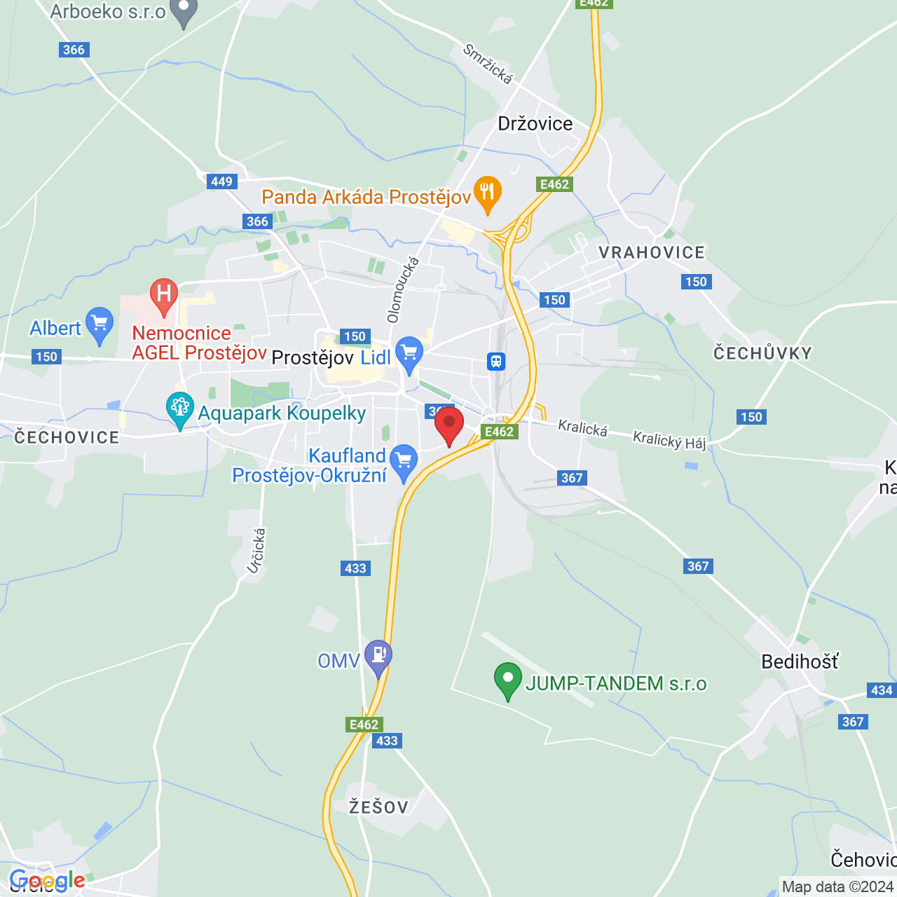 Šárka 3332/42, 796 01 Prostějov, Česko