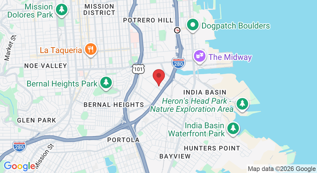 2088 Jerrold Ave, San Francisco, CA 94124, USA