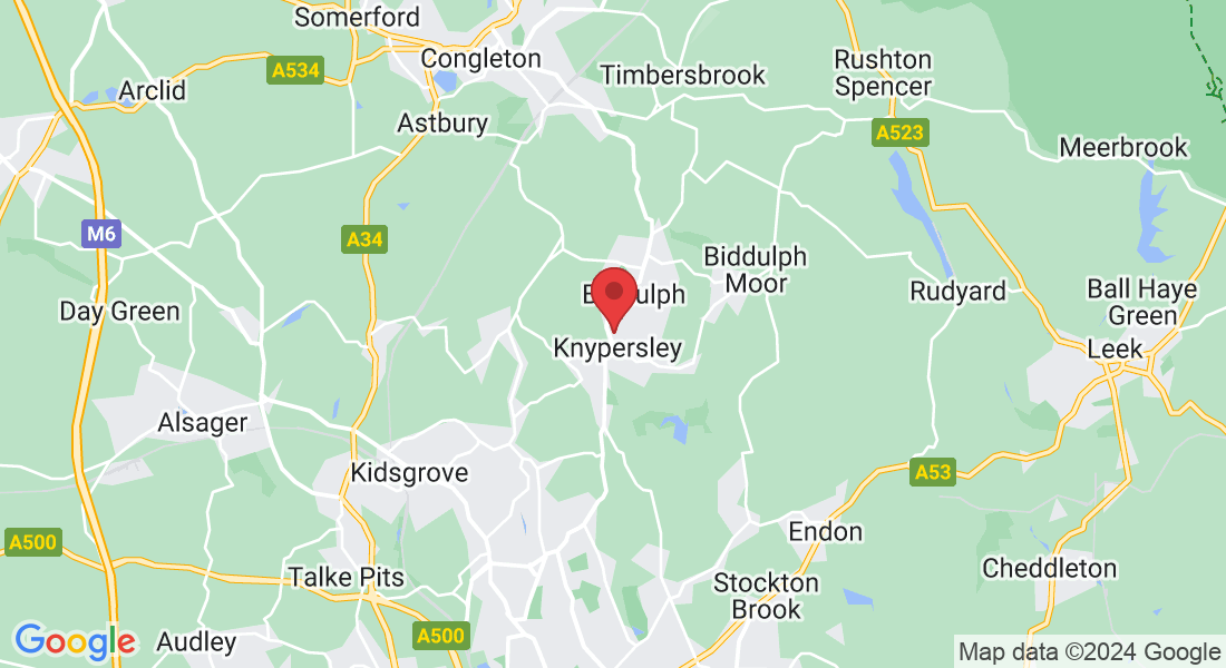 Tunstall Rd, Biddulph, Stoke-on-Trent ST8 6HN, UK