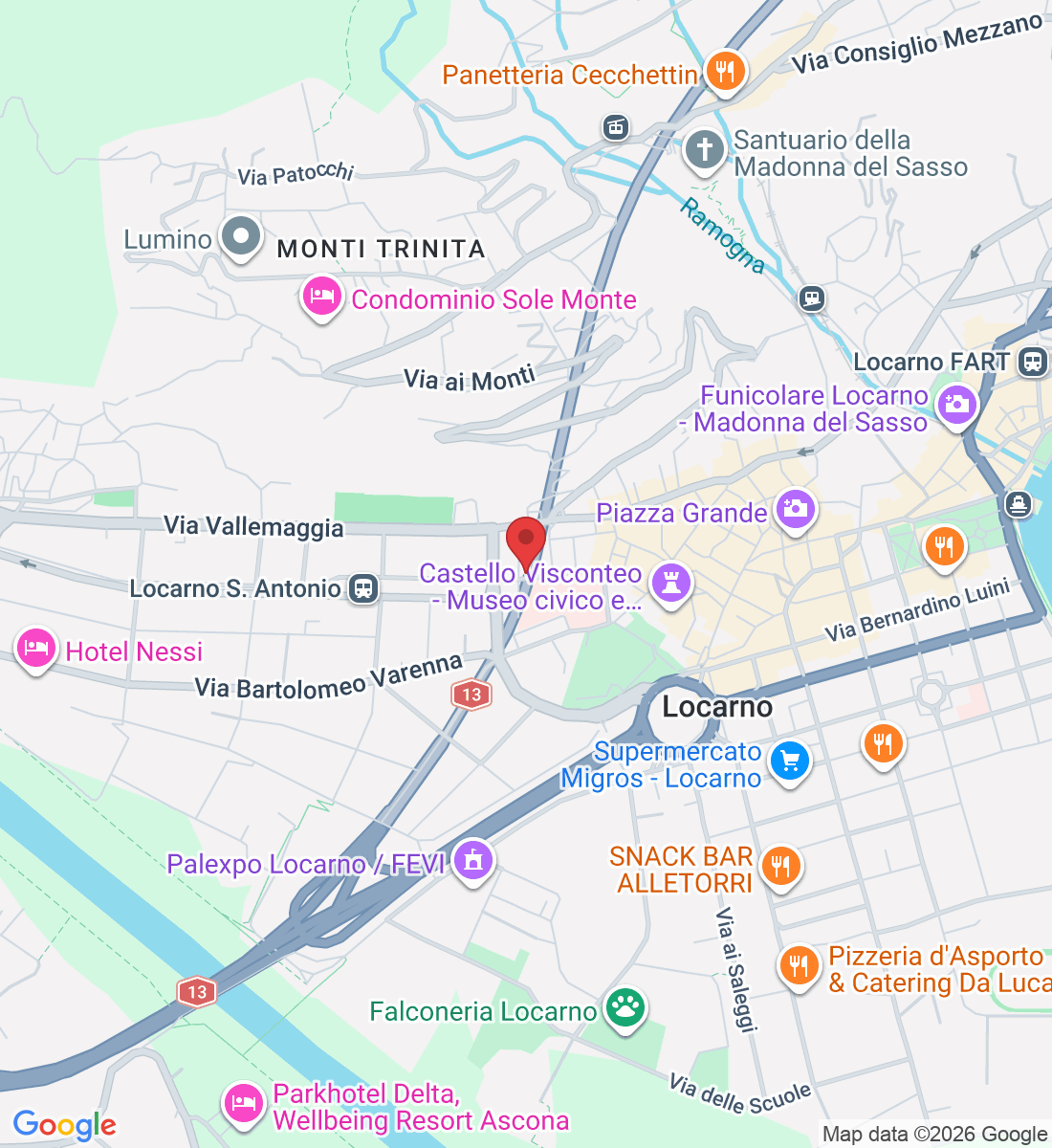 Via Castelrotto 18, 6600 Locarno, Svizzera