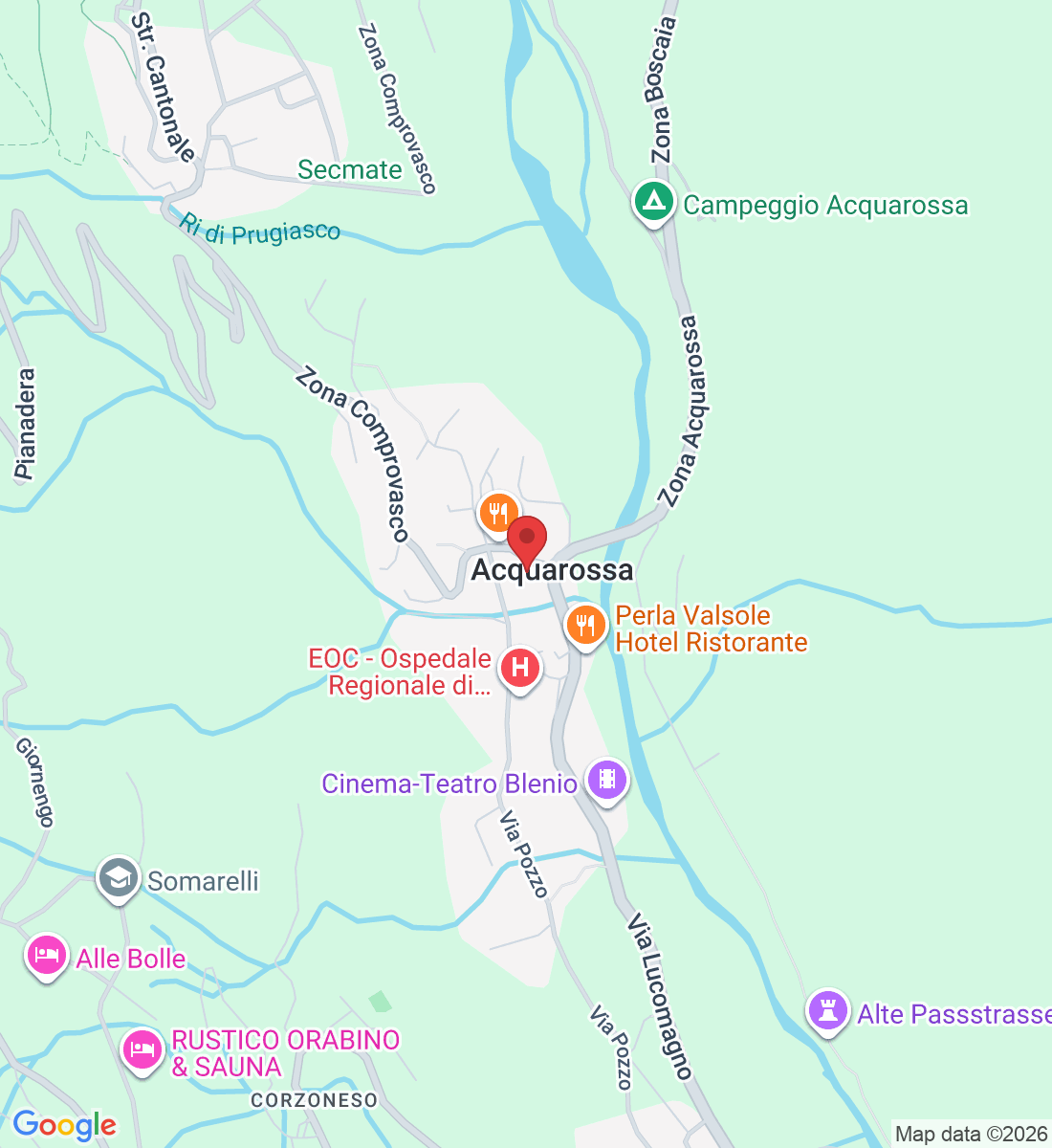 via bosco Ciossera 1, 6716 Acquarossa, Svizzera