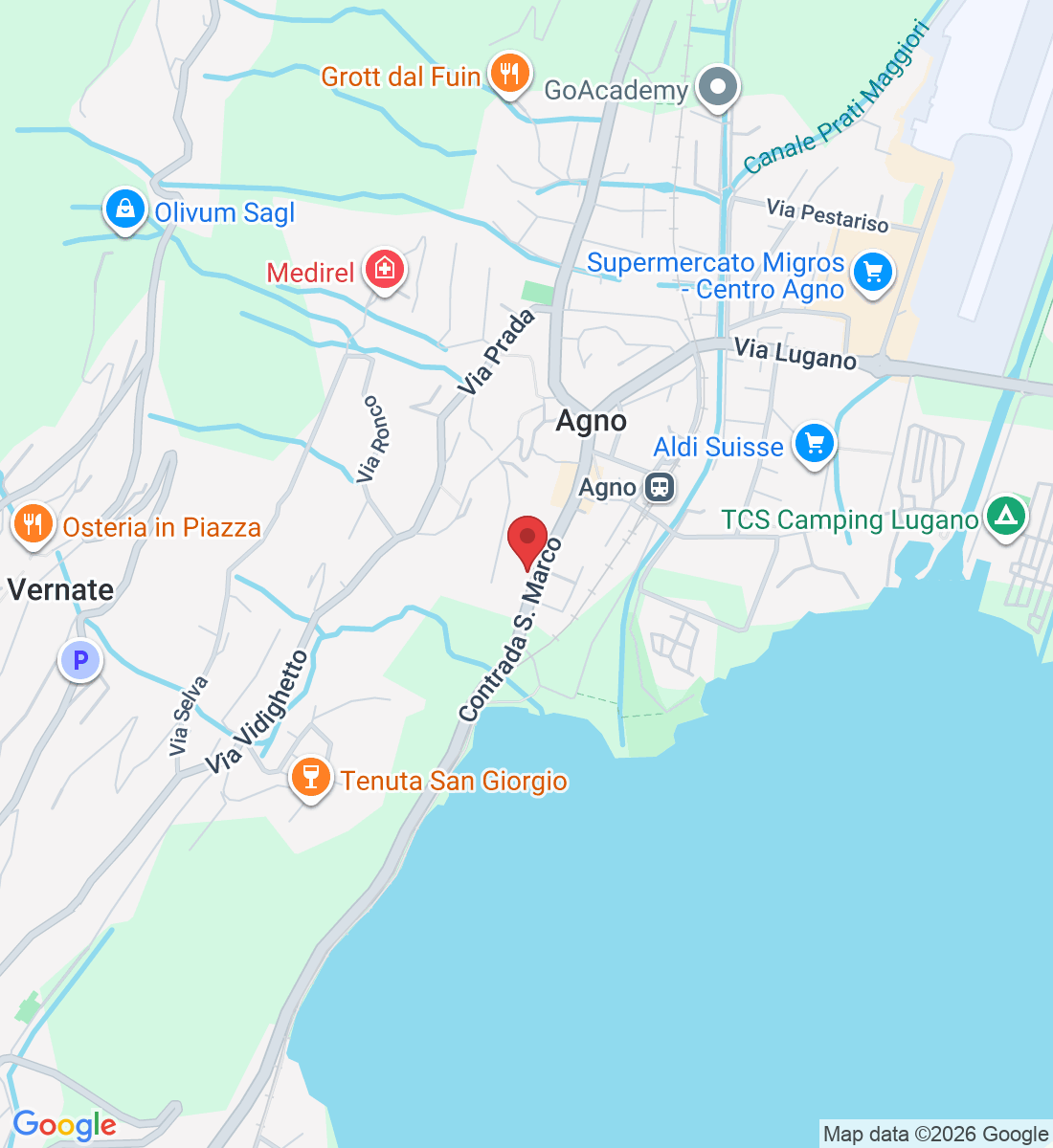 Contrada S. Marco 44, 6982 Agno, Svizzera