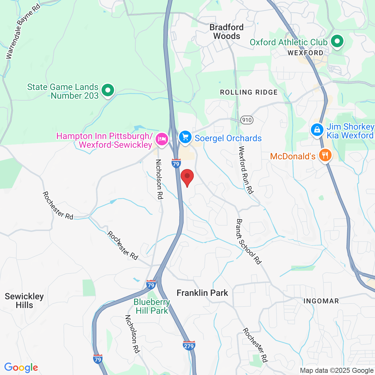 2629 Hunters Point Dr, Wexford, PA 15090, EE. UU.
