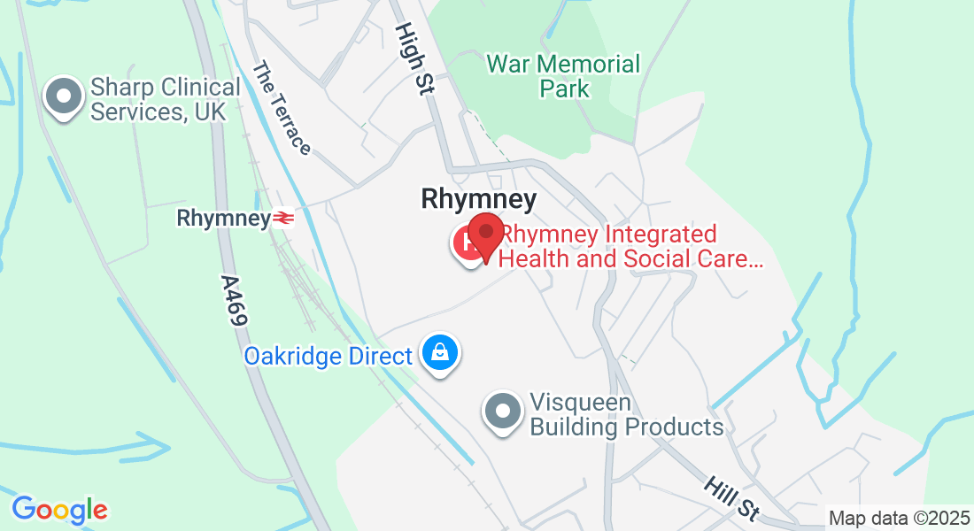 Rhymney, Integrated Health & Social Care Resource Centre, Lawn Ter, Rhymney, Tredegar NP22 5PW, UK