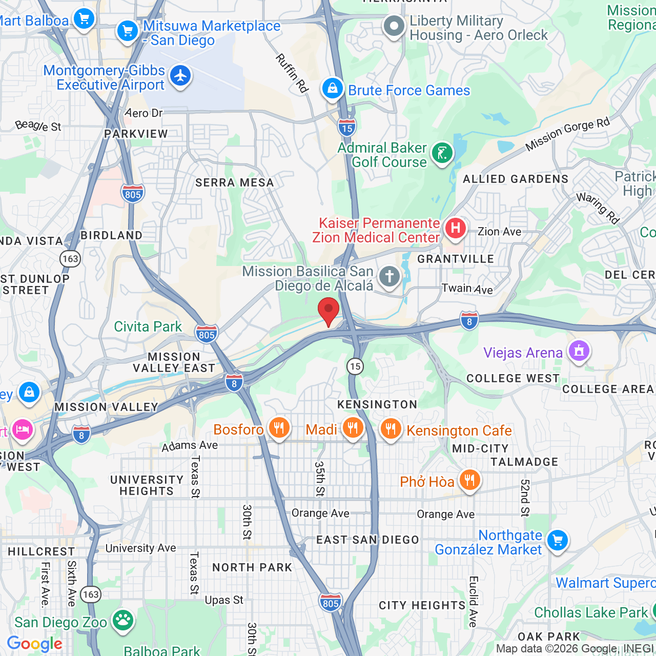 8880 Rio San Diego Dr suite 800, San Diego, CA 92108, USA