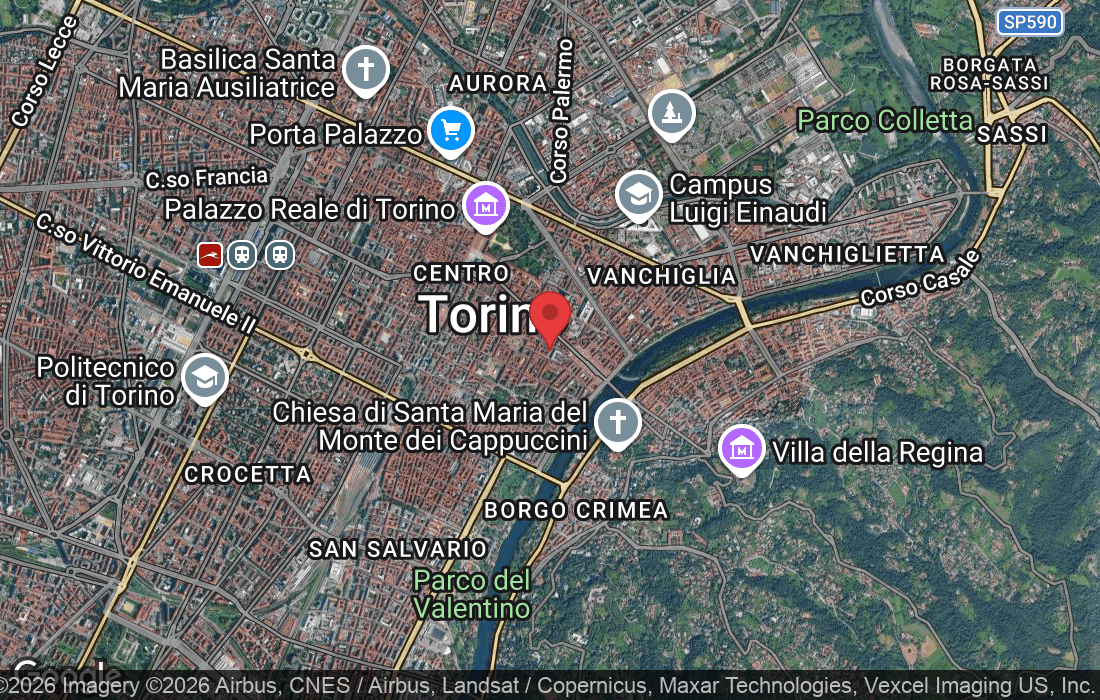 Via delle Rosine, 8A, 10123 Torino TO, Italia