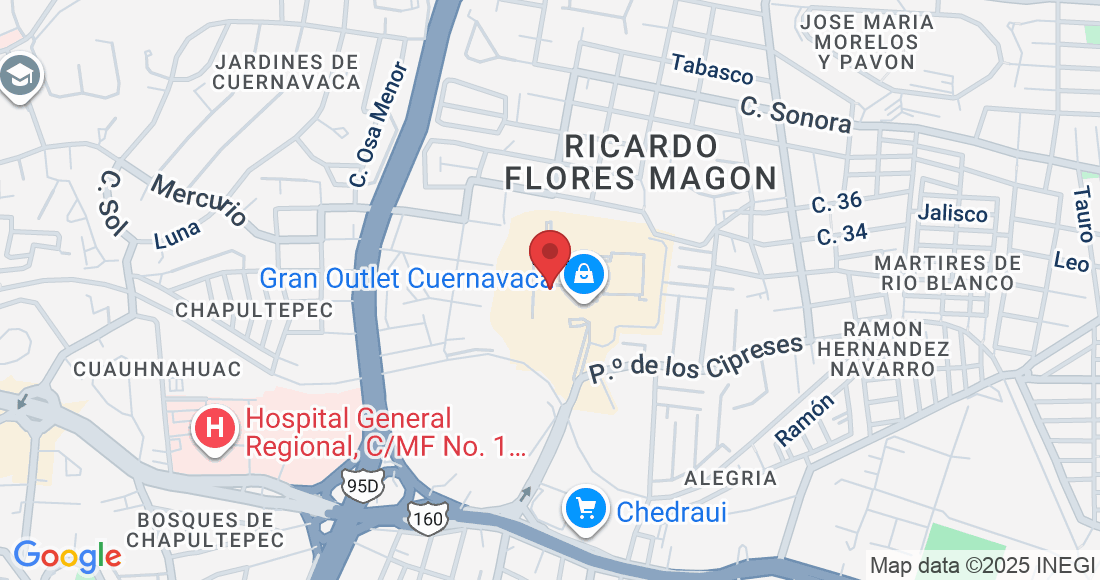 C. Jacarandas 103-Local 125, Ricardo Flores Magon, 62370 Cuernavaca, Mor., México