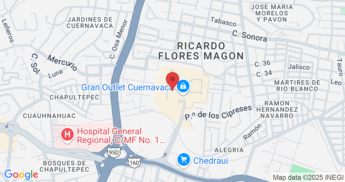 C. Jacarandas 103-Local 125, Ricardo Flores Magon, 62370 Cuernavaca, Mor., México