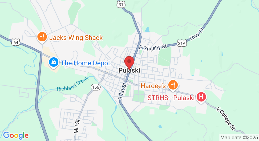 Pulaski, TN 38478, USA