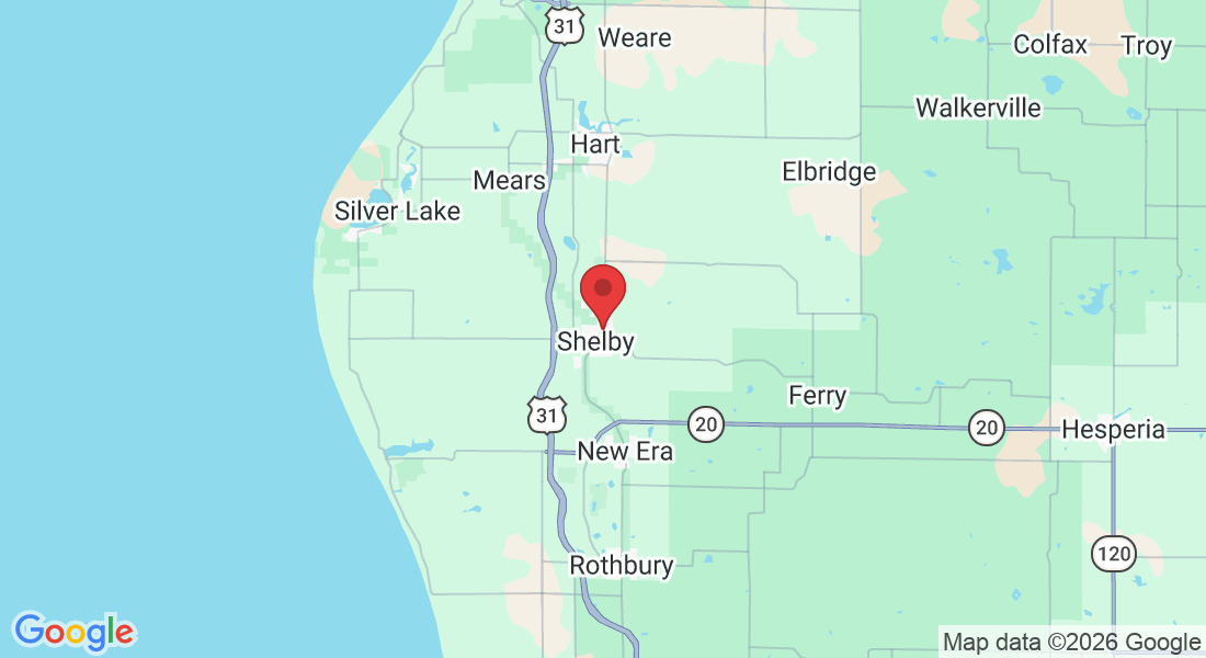 282 N State St, Shelby, MI 49455, USA