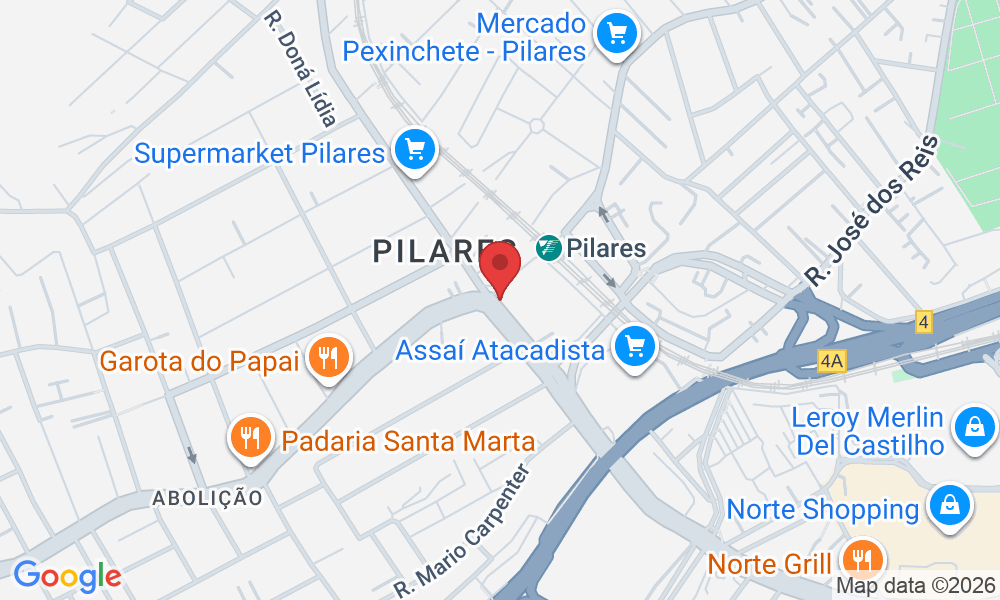 Av. Dom Hélder Câmara, 6652 - Pilares, Rio de Janeiro - RJ, 20771-005, Brasil