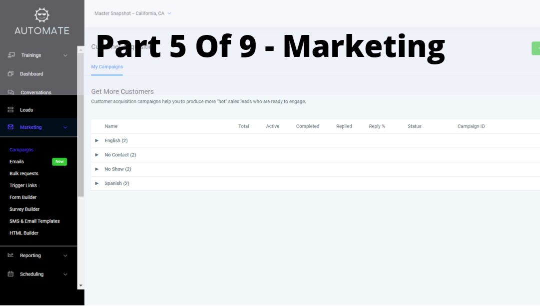 Marketing Section 