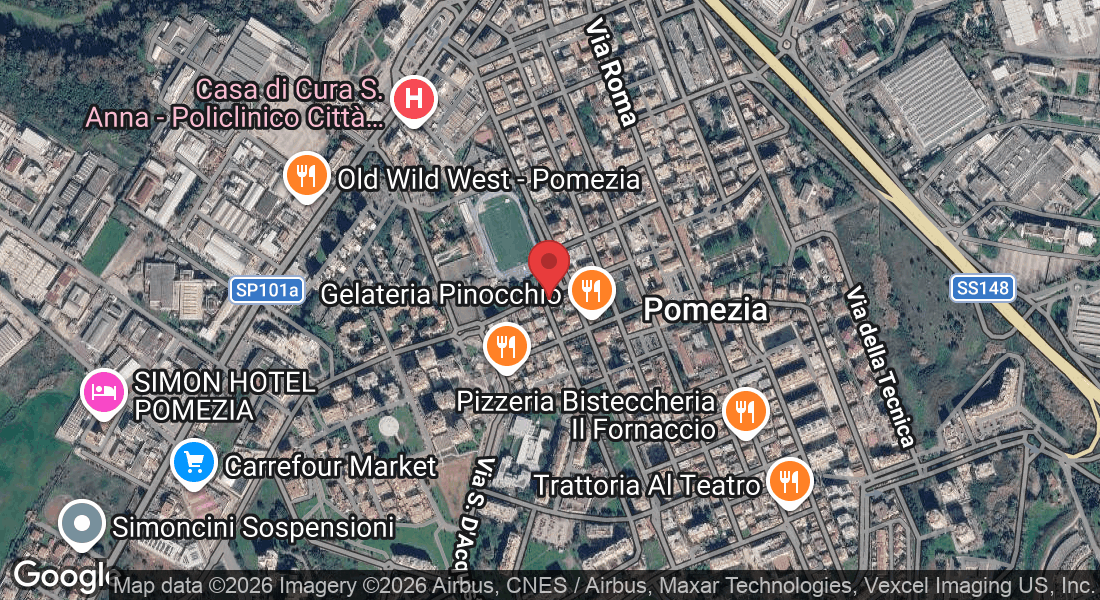Via Varrone, 9, 00071 Pomezia RM, Italia