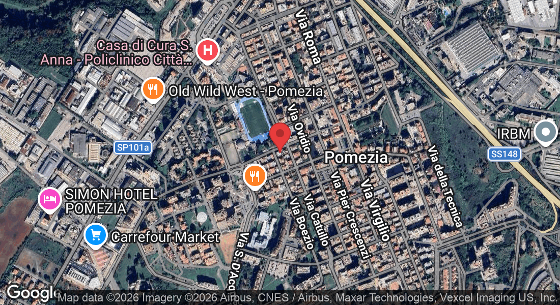 Via Varrone, 9, 00071 Pomezia RM, Italia