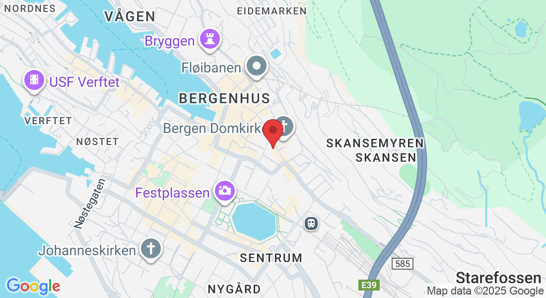 Kong Oscars gate 25, 5017 Bergen, Norway