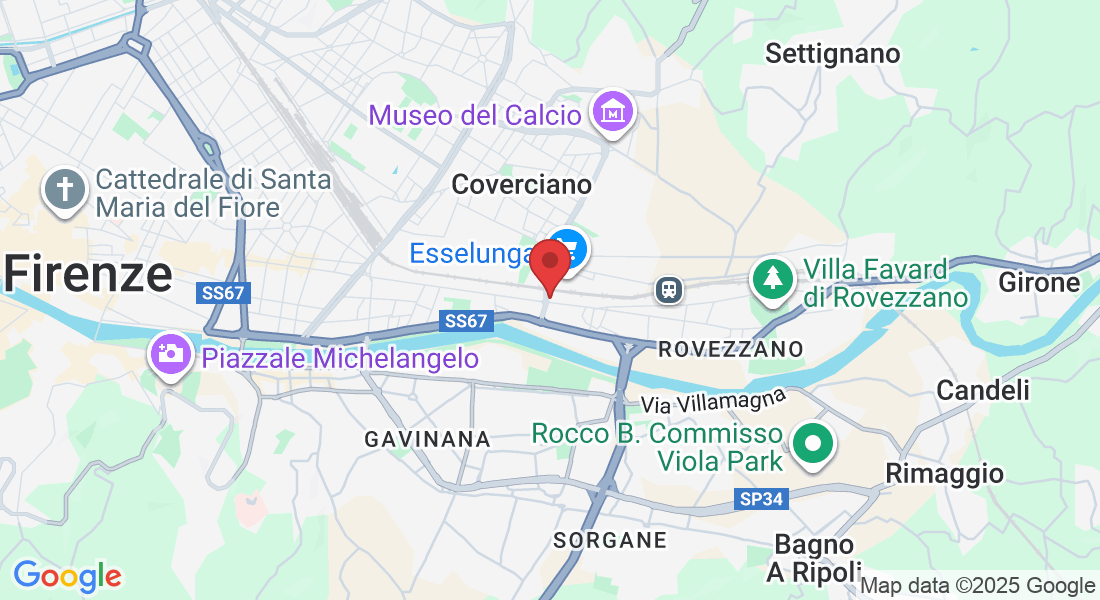 Via Aretina, 167, 50136 Firenze FI, Italia
