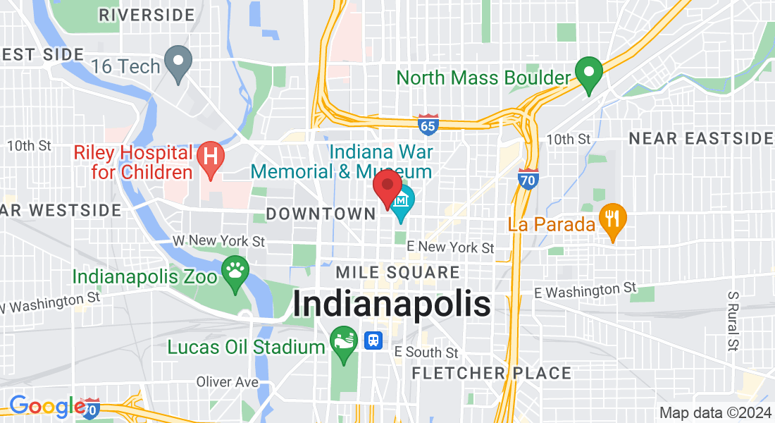 500 N Meridian St Suite 10A, Indianapolis, IN 46204, USA