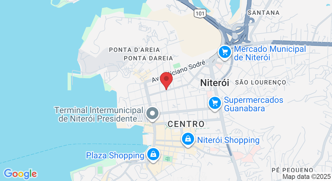 R. Saldanha Marinho - Centro, Niterói - RJ, 24030-040, Brasil