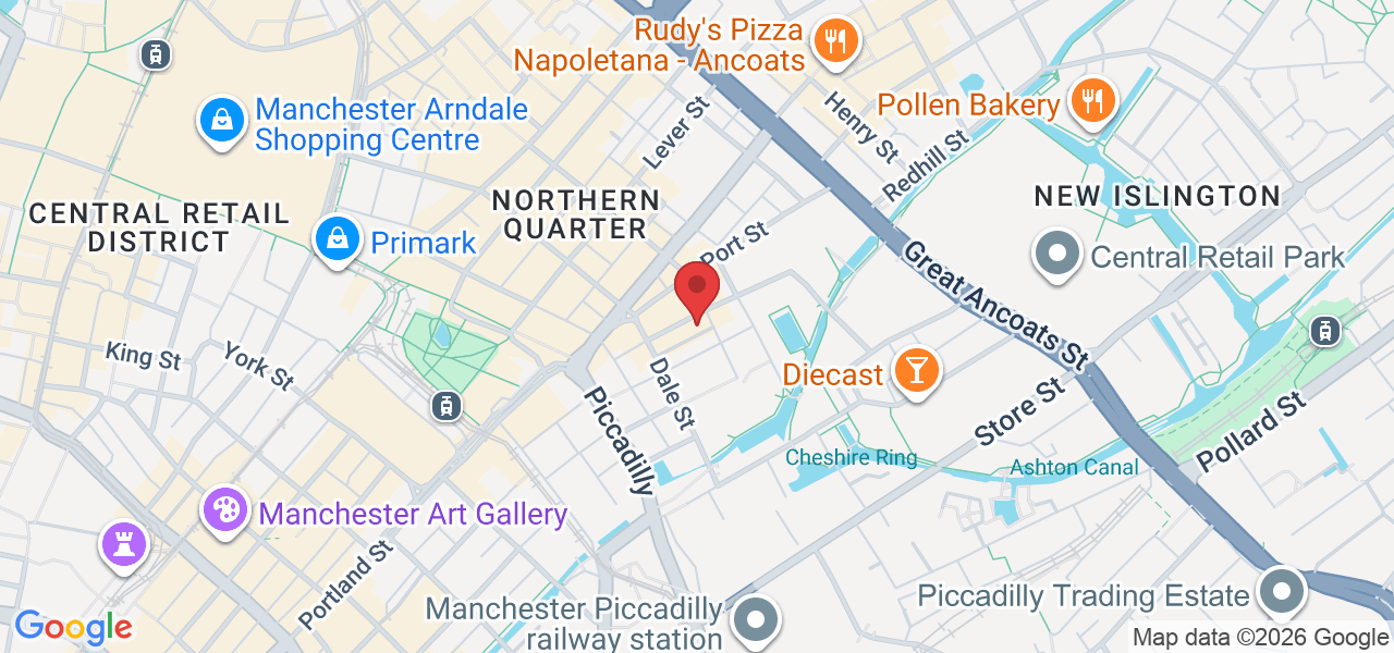 12 Tariff St, Manchester M1 2FF, UK