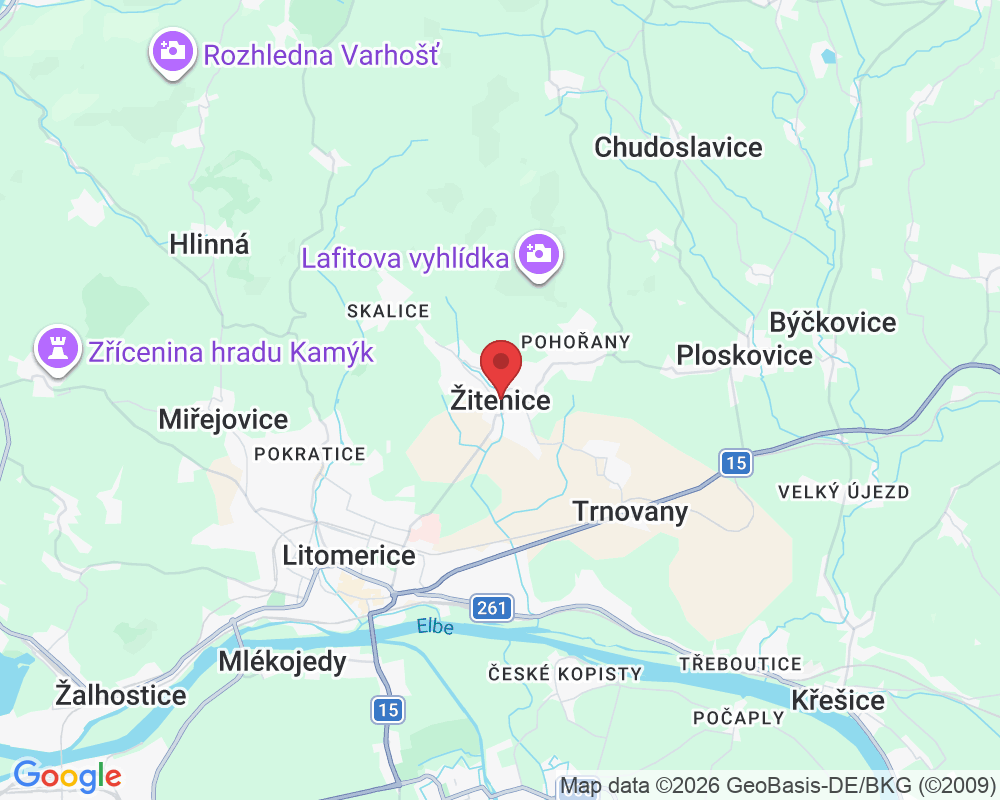 Žitenice, Česko