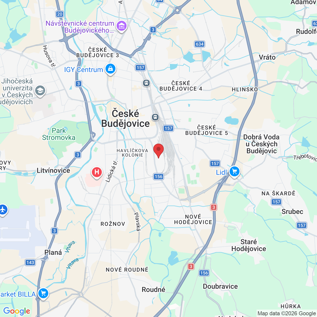 Unnamed Road, 370 01, 370 01 České Budějovice, Česko