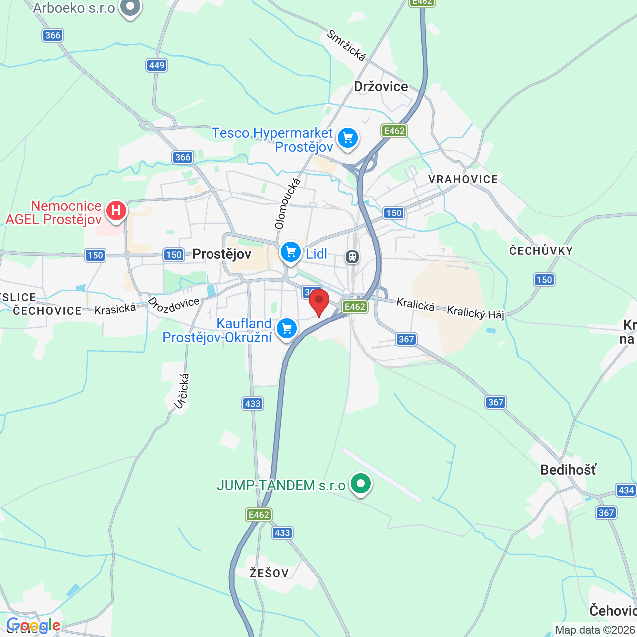 Šárka 3332/42, 796 01 Prostějov, Česko