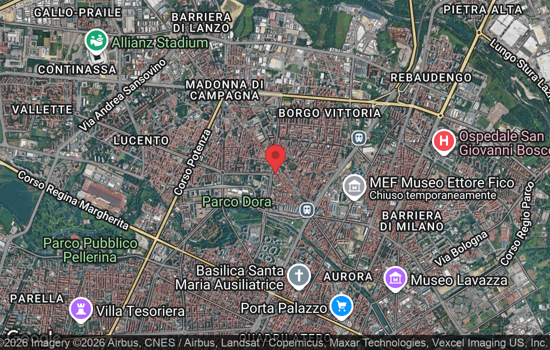 Via Verolengo, 9/A, 10149 Torino TO, Italia