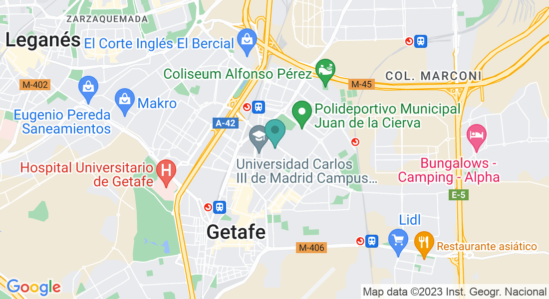 Parque las Margaritas, C. Crisantemo, 12, 28903 Getafe, Madrid, España