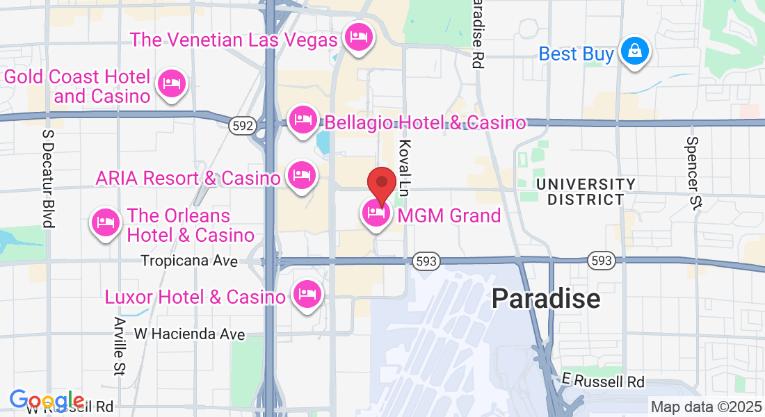 145 E Harmon Ave, Las Vegas, NV 89109, USA