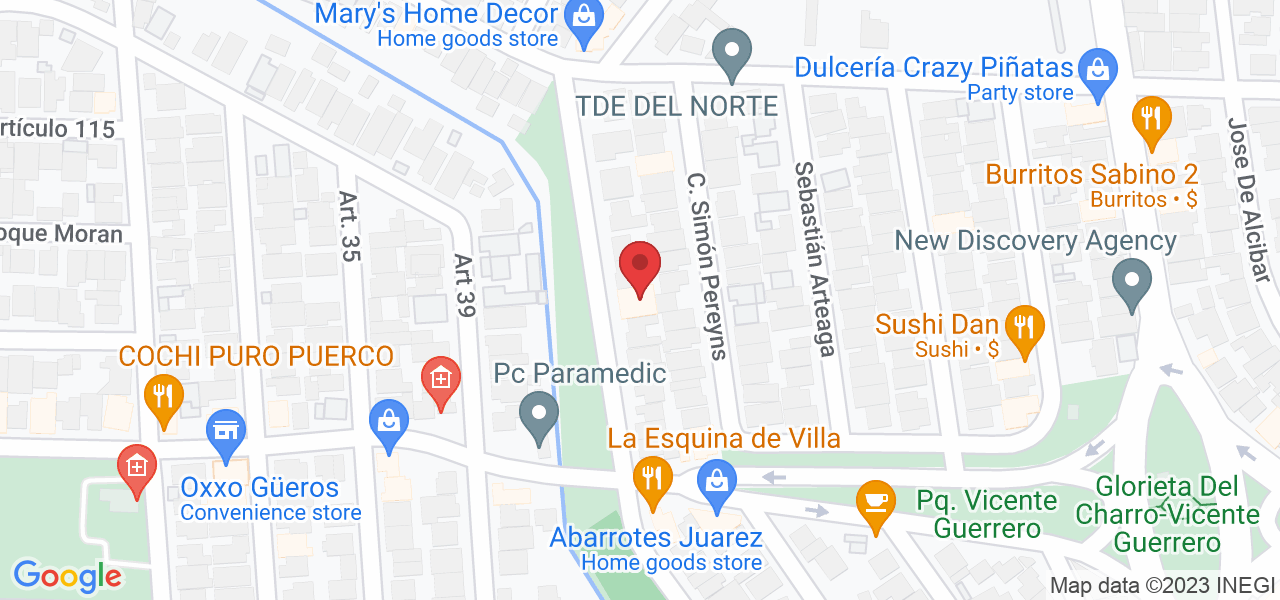 Los Echave 376, JUAREZ080370001448-K, Cd Juárez, Chih., Mexico