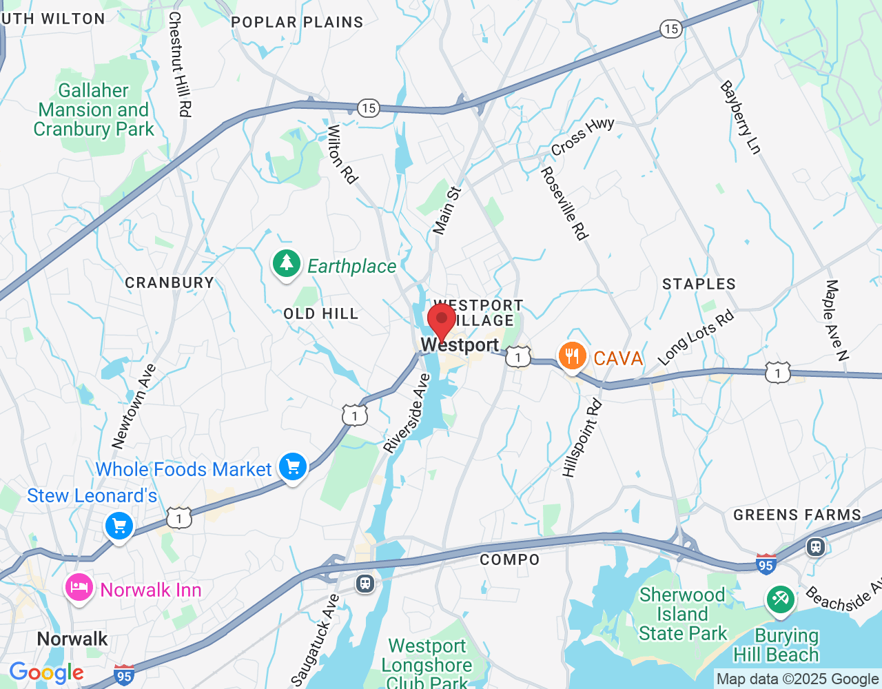 5 Main St, Westport, CT 06880, USA