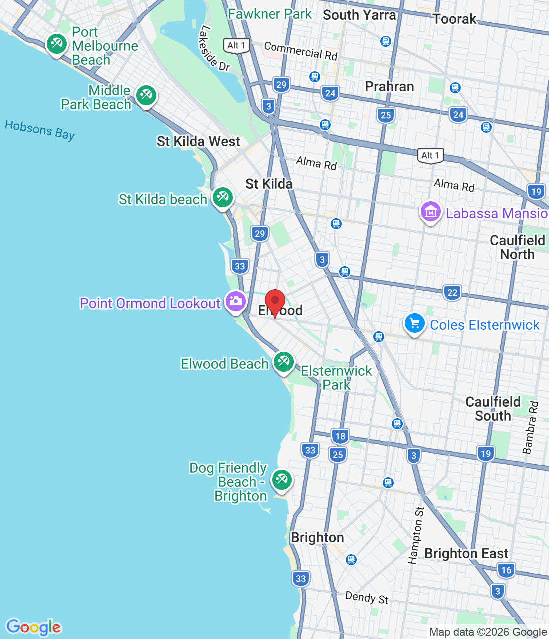 34 Glen Huntly Rd, Elwood VIC 3184, Australia