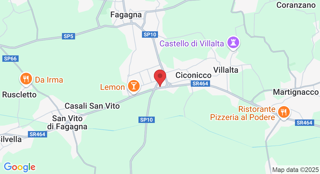 Via Spilimbergo, 192, 33034 Fagagna UD, Italia