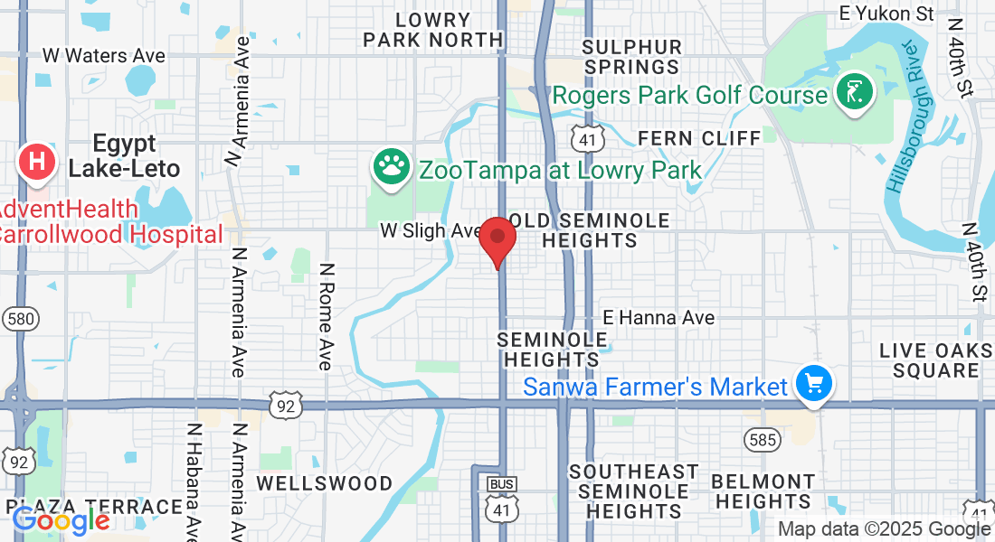 6506 N Florida Ave, Tampa, FL 33604, USA