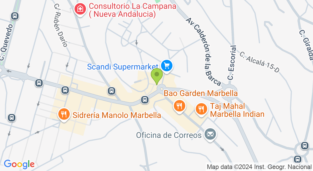 Av. Miguel de Cervantes, 14, Nueva Andalucía, 29660 Marbella, Málaga, Spain